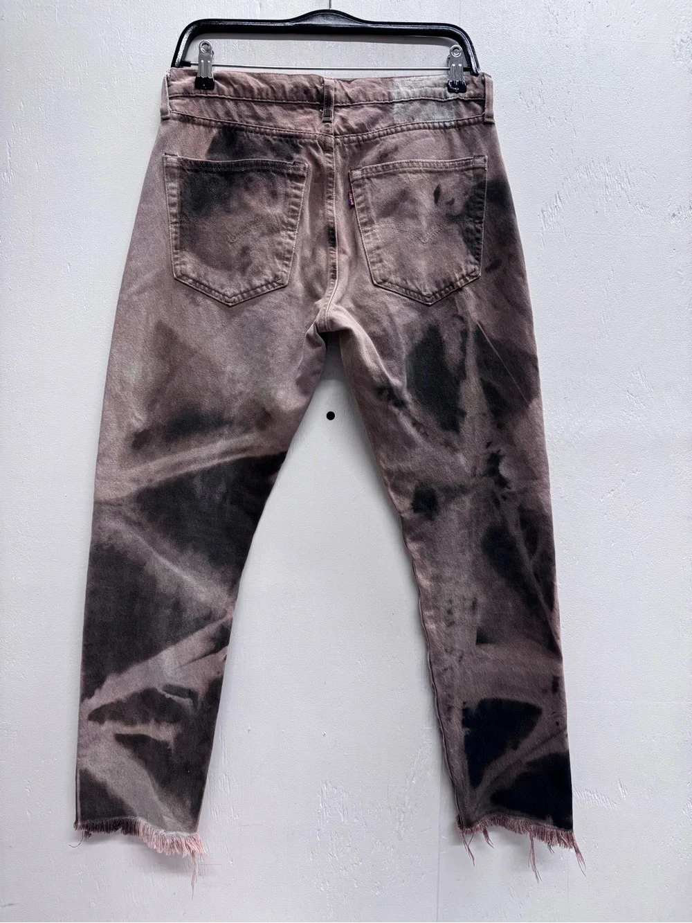 Levi’s tie dye big E Reproduction zip fly jeans sz 32